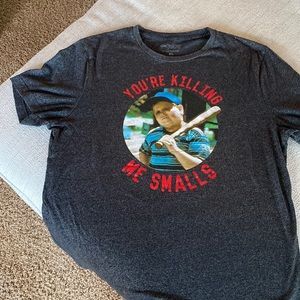 The Sandlot ‘Smalls’ T-shirt. Size XL. Dark charcoal. Like new.